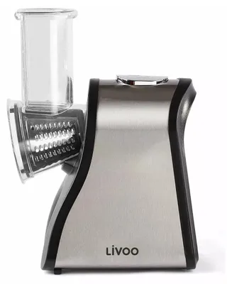Image de Râpe électrique multifonction 200 w noir - Livoo - DOP192 -