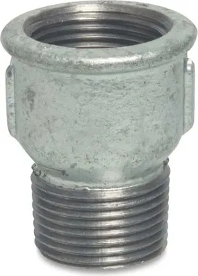 Produktbild von Gewindefitting Temperguss Muffennippel 2" IG x 2" AG