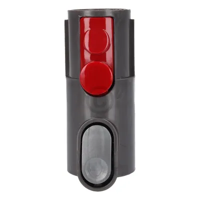 A close-up studio shot of a vacuum cleaner adapter.