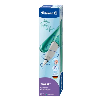 Immagine prodotto di Pelikan Füller Twist Cold Alaska M f.Rechts-& Linkshänder Faltschachtel