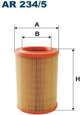 Zdjęcie produktu dla Filtr powietrza FILTRON AR 234/5