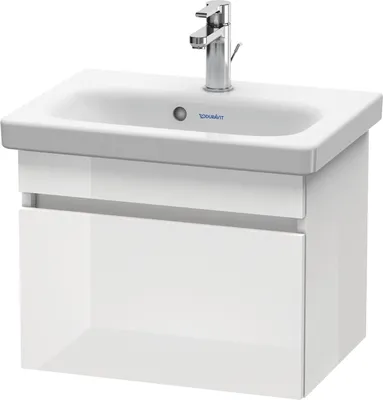 Produktbild von Waschtischunterbau DURASTYLE COMPACT 398x500x368mm nussbaum natur/weiß matt nussbaum natur/weiß matt