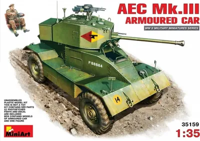 Produktbild von MiniArt AEC Mk 3 Armoured Car  6465159