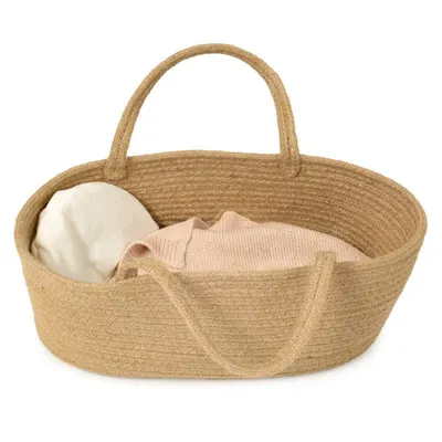 Produktbild von Egmont Toys Puppen-Tragetasche aus Seil Vintage Look 40x24x14 cm