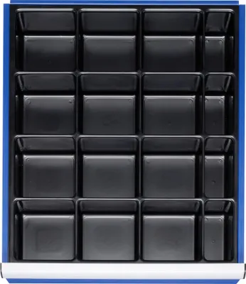 Produktbild von Rau Schubladen-Einteilungs-Set Schublade-L H 60-90mm Kleinteileeinsatz
