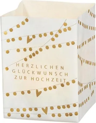 Produktbild von Mini Poesielicht "Herzlichen Glückwunsch"