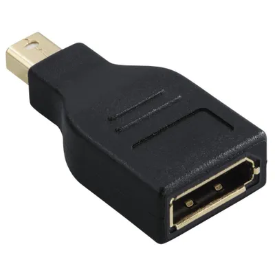 Produktbild von Hama 00133487, Mini DisplayPort, DisplayPort, Schwarz
