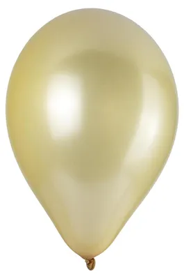 Produktbild von 100x Luftballons "Perlmutt" gold Ø29cm