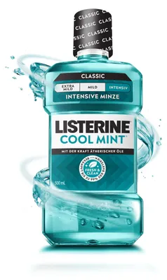 Zdjęcie produktu dla LISTERINE® 5783103001 LISTERINE® COOL MINT ANTI-BAKTERIELL Mundspülung 500 ml