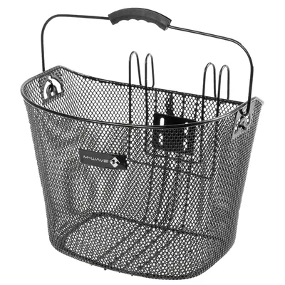 Zdjęcie produktu dla Koszyk na kierownicę M-Wave z hakami