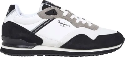 Image de Pepe Jeans London Life Chaussures de sport Blanc UE 45 Hommes Blanc UE 45