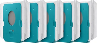 Immagine prodotto di Samsung VCA-ADB952 2l - Sacchetto raccogli polvere per Clean Station Bespoke - 5 pezzi - bianco