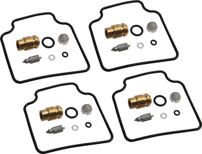Immagine prodotto di 4 set di kit di riparazione carburatore Guarnizioni di revisione carburatore Adatto per Suzuki DR125SE/GSX600F