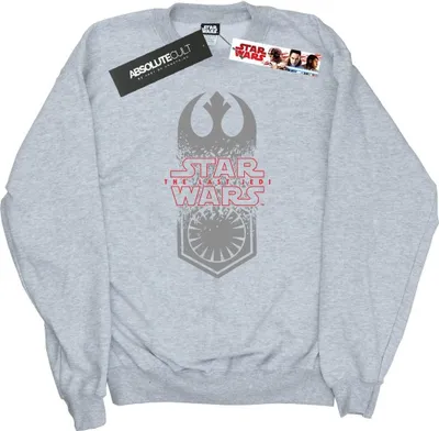 Produktbild von Star Wars - "The Last Jedi" Sweatshirt für Herren BI46239 (3XL) (Grau)