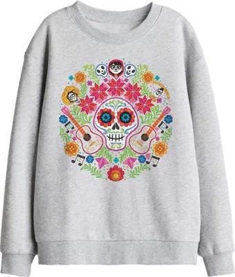 Immagine prodotto di Coco - Felpa per bambini, Giorno dei Morti TV29616 (152-158) (Sportivo Heather)