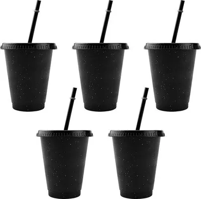 Immagine prodotto di Set di 5 bicchieri di plastica colorati