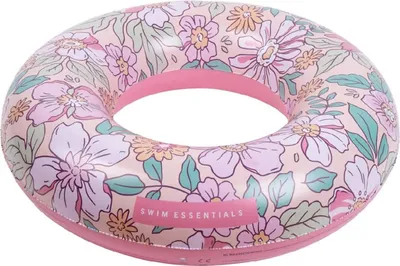 Produktbild von Swim Essentials Schwimmring mit Blumenmuster, 90 cm