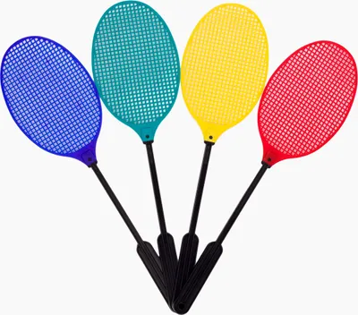 Obrázok produktu pre Plátačka na muchy Heckmann v dizajne tenisovej rakety v štyroch farbách
