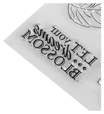 Produktbild von Transparente DIY-Stempel mit klarem Abdruck für Handwerksprojekte