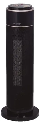 Imagen del producto de Calentador eléctrico, termostato ajustable, oscilación automática, color negro