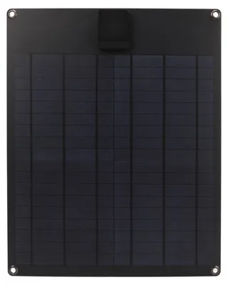 Obrázek produktu pro 20 W, 5 V, 12 V solární panel s duálním výstupem, monokrystalický generátor energie, sada s nabíječkou baterií pro auta, lodě, přívěsy a obytné vozy, černá