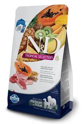 Obrázok produktu pre Farmina Pet Food 8010276042347, Dospelý, Akékoľvek plemeno, Dary, Jahňacie, 10 kg