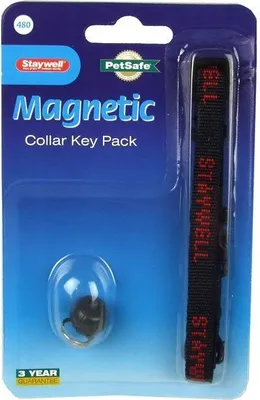 Obrázok produktu pre Magnetický obojok s kľúčom čierna