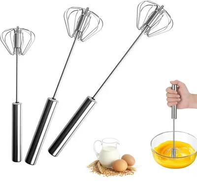 Productafbeelding van Set van 3 halfautomatische handmatige garde van roestvrij staal