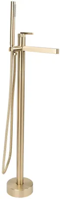 Immagine prodotto di Rubinetto Per Vasca Freestanding REA Js-F7037Bg Brush Gold