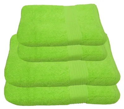 Produktbild von Julie Julsen Handtuch Set Apfelgrün,Set:4 tlg. 2 Bade- 2 Handtücher