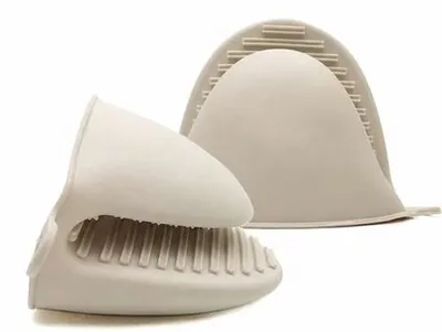 Produktbild von Famanu Ofenhandschuh Hitzebeständig - Mini-Ofenhandschuh - Aprikose