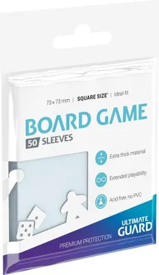 Produktbild von Ultimate Guard Board Game Sleeves (50) - Square