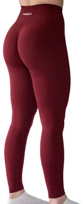 Productafbeelding van AUROLA sportlegging voor dames, naadloze scrunch-legging, buikcontrole