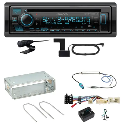Produktbild von Kenwood KDC-BT960DAB Bluetooth Digitalradio Einbauset für Mercedes Citan W415