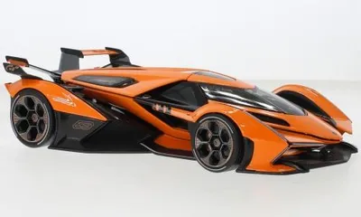 Produktbild von Maisto MAI36454ORANGE - 1/18 - Lamborghini Vision GranTurismo V12 orange/carbon 2021