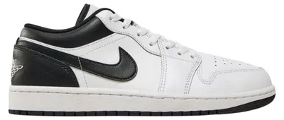 Produktbild von Nike - Herren Sneaker "Air Jordan 1", Leder PP3188 (49 EU) (Weiß/Schwarz)