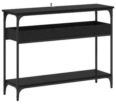 Obrázek produktu pro Konzolový stolek Černý dub 100 x 29 x 75 cm Kompozitní dřevo