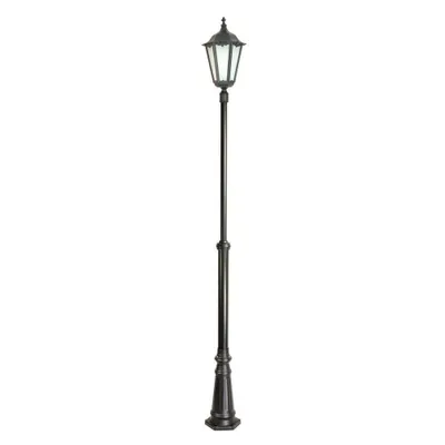 Obrázek produktu pro Zahradní parková lucerna 290 cm 1xE27 černá IP43 SU-MA Retro OGMWN 1