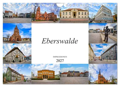 Produktbild von Eberswalde Impressionen (Wandkalender 2027 DIN A4 quer), CALVENDO Monatskalender