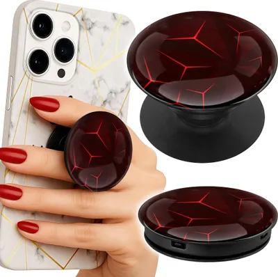 Obrázok produktu pre Drziak na telefon Popsocket na prst / stojan - ABSTRAKCYJNE KOLOROWE WZORY