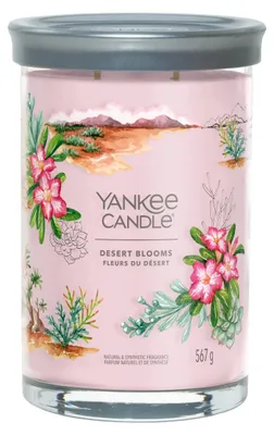 Zdjęcie produktu dla Yankee Candle - Desert Blooms Signature Tumbler Candle - Vonná svíčka 567.0g