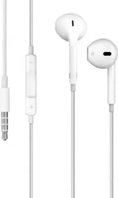 Produktbild von Apple EarPods, Kabelgebunden, Anrufe/Musik, Kopfhörer, Weiß