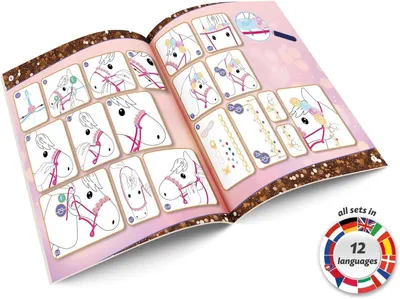 Imagen del producto de Lena Glitzerhalfter para caballos de juguete