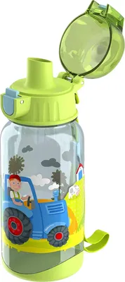 Produktbild von Haba Trinkflasche Traktor - Kinder Wasserflasche 400ml mehrfarbig
