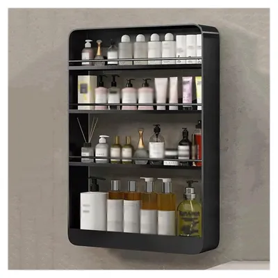 Imagen del producto de Estante de pared para baño con cuatro niveles