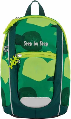 Produktbild von Step by Step Rucksack Kiga Mini Backpack 6L Little Wild Cat Chiko grün