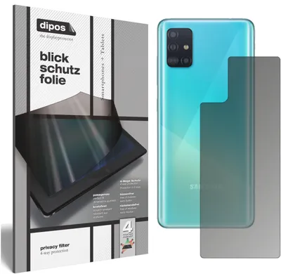 Obrázek produktu pro Ochranná fólie pro Samsung Galaxy A71 zadní strana matná ochranná fólie displeje dipos