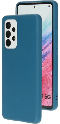 Produktbild von Mobiparts Silicone Cover, Cover, Samsung, Galaxy A53 (2022) 5G, 16,5 cm (6.5"), Blau