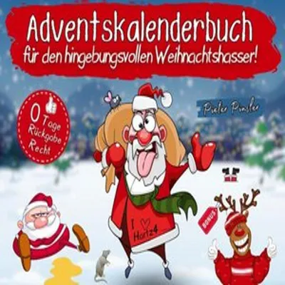Obrázok produktu pre Kniha adventného kalendára pre oddaných nenávidiacich Vianoce!