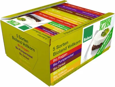 Produktbild von Vollkornbrot - geschnitten 5 Sorten 500g (10 x 50g)
